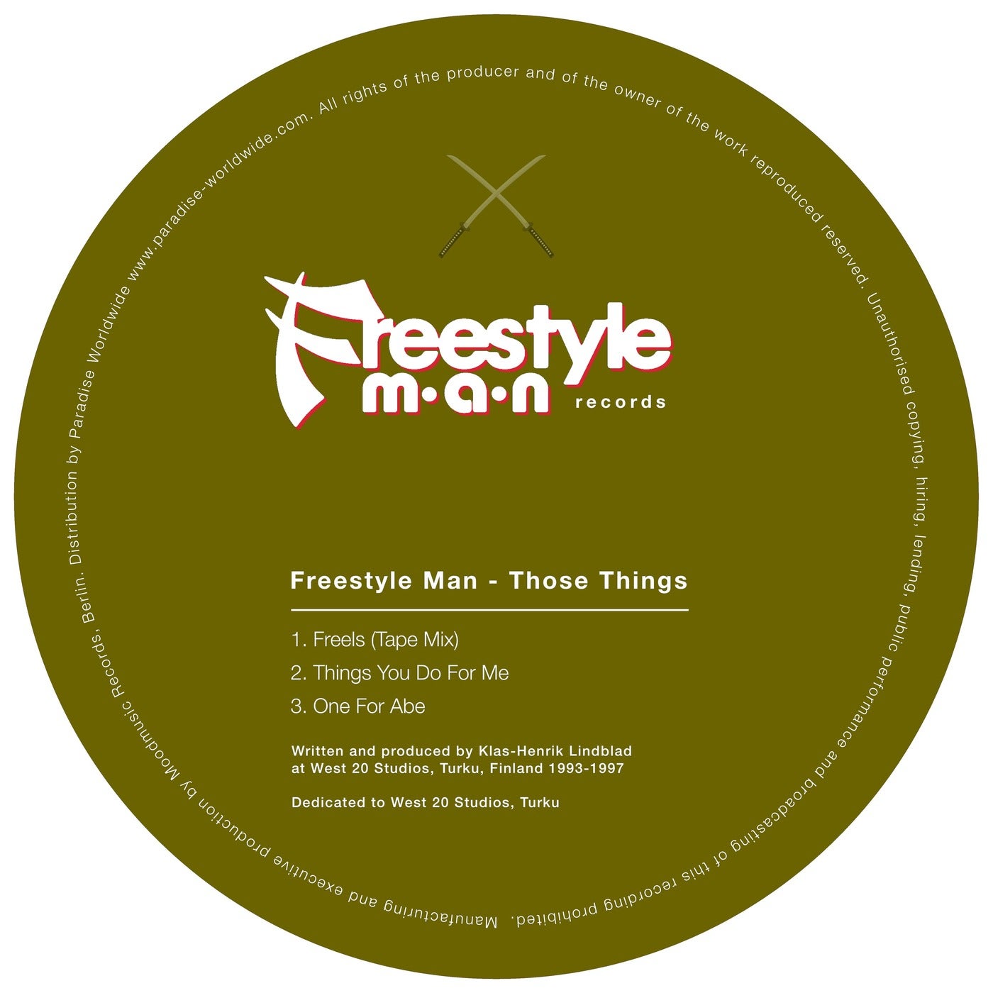 Freestyle Man – Those Things [FMR003]